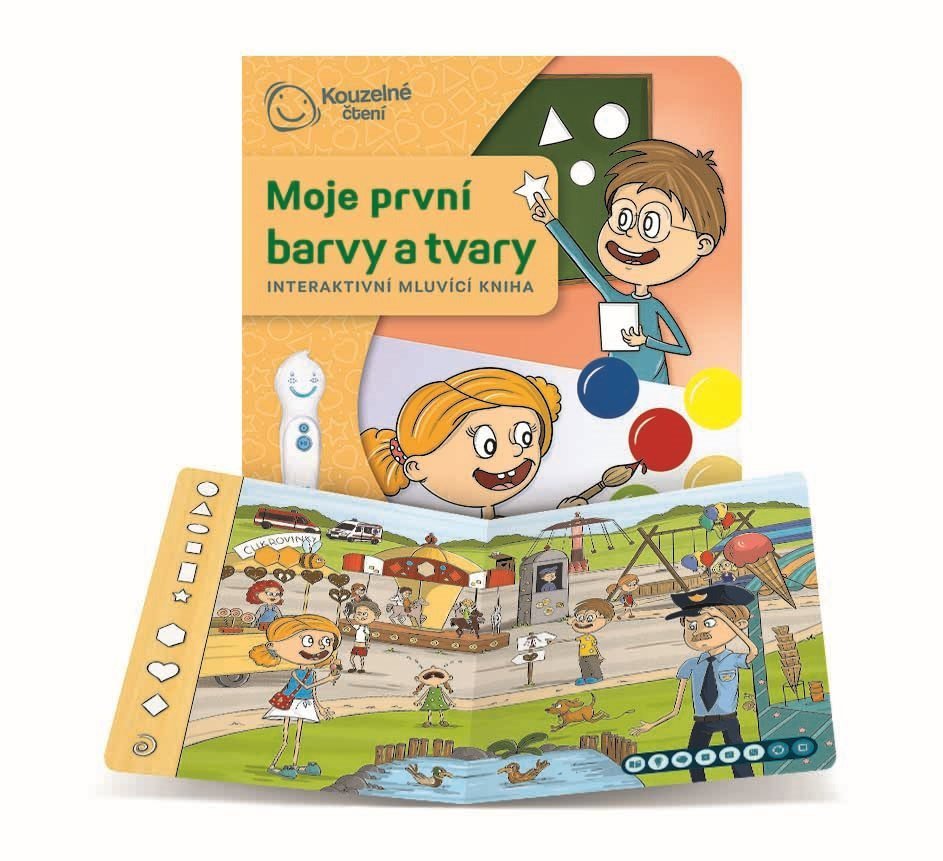 Kouzelné čtení Kouzelné čtení - Moje první barvy a tvary