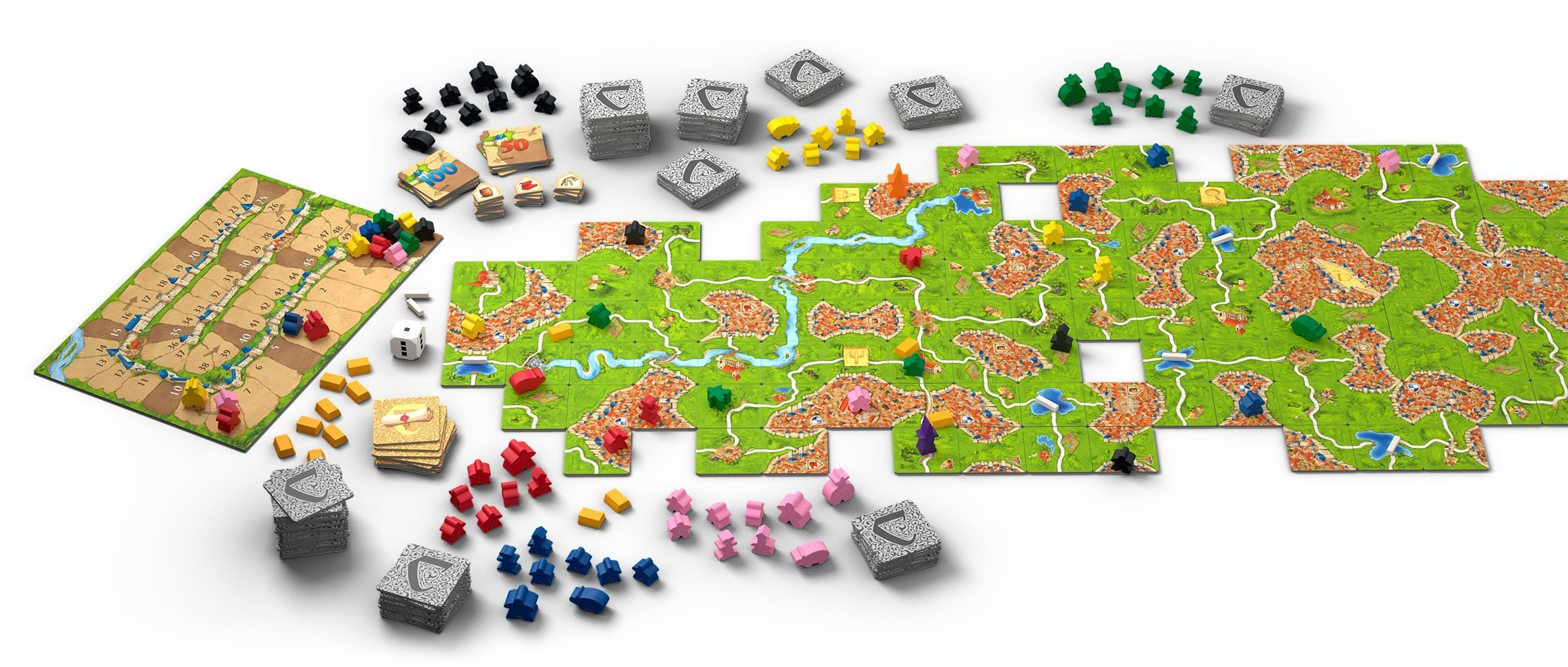 Společenská hra Carcassonne: Big Box