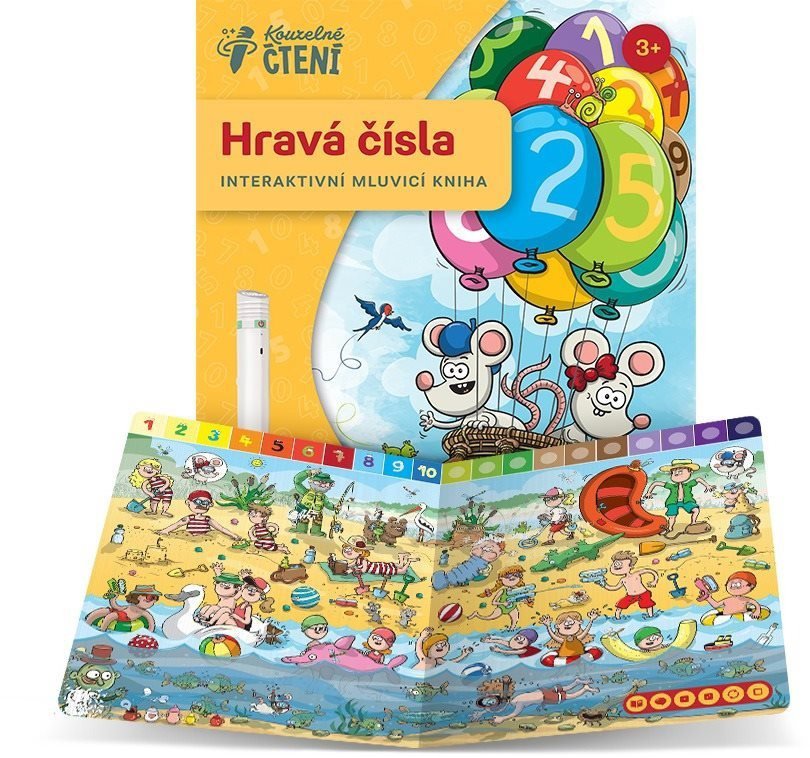 Kouzelné čtení Kouzelné čtení - Kniha Hravá čísla