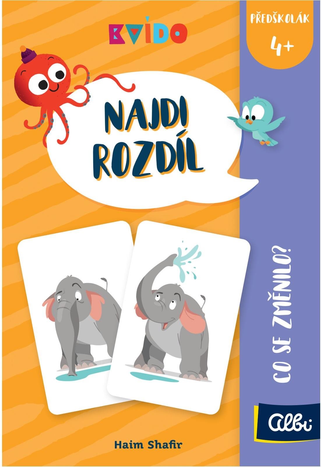 Společenská hra Kvído - Najdi rozdíl