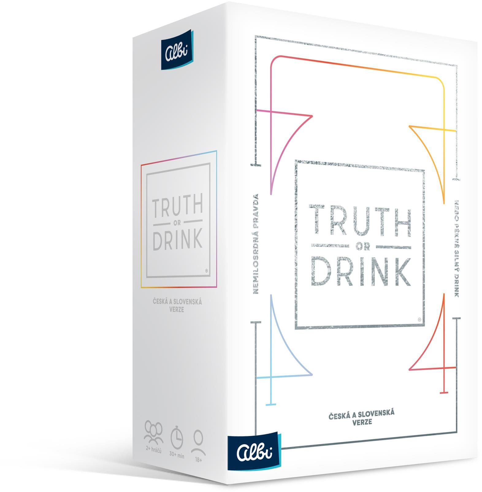 Desková hra Truth or Drink CZ/SK