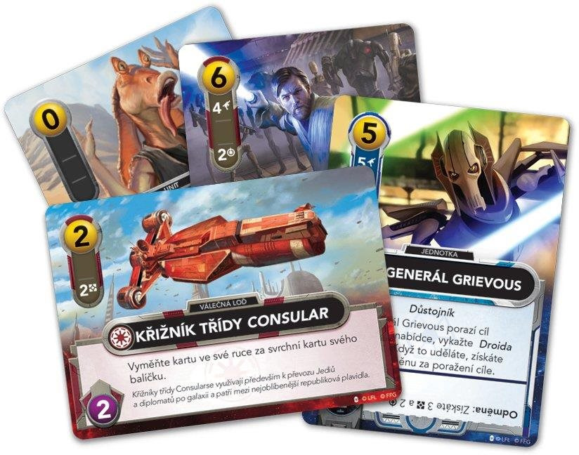 Desková hra Star Wars: The Deckbuilding Game - Clone Wars