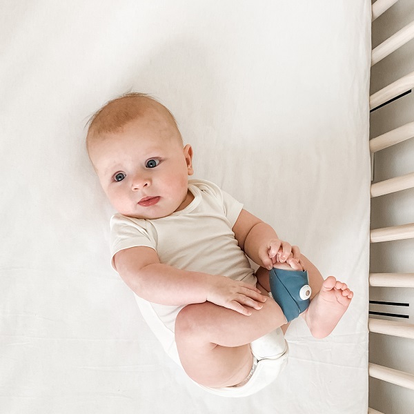 Chytrá ponožka Owlet Dream Sock 0-18 měsíců (Modrá)