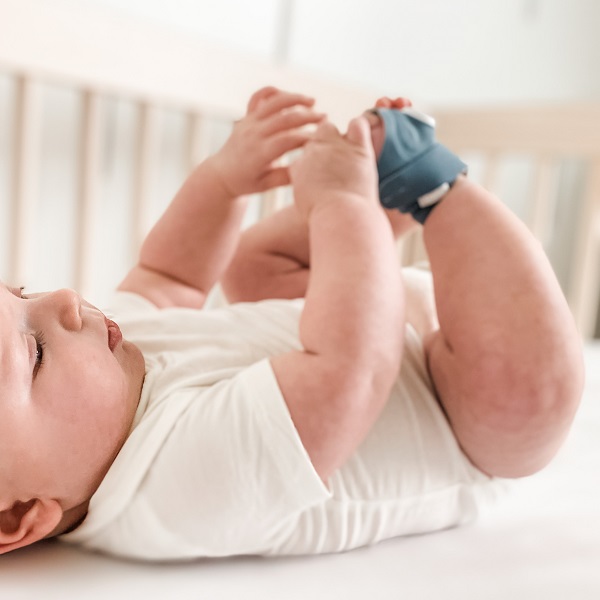 Chytrá ponožka Owlet Dream Sock 0-18 měsíců (Modrá)