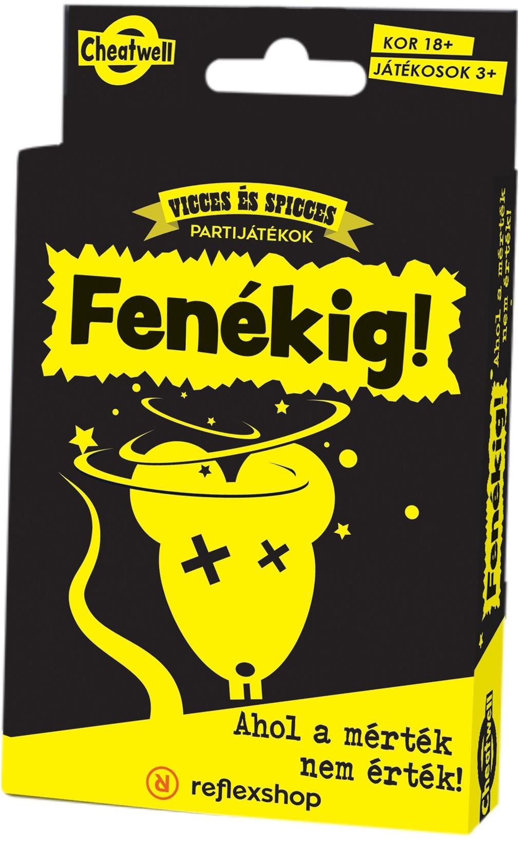 The board game Cheatwell Fenekig!