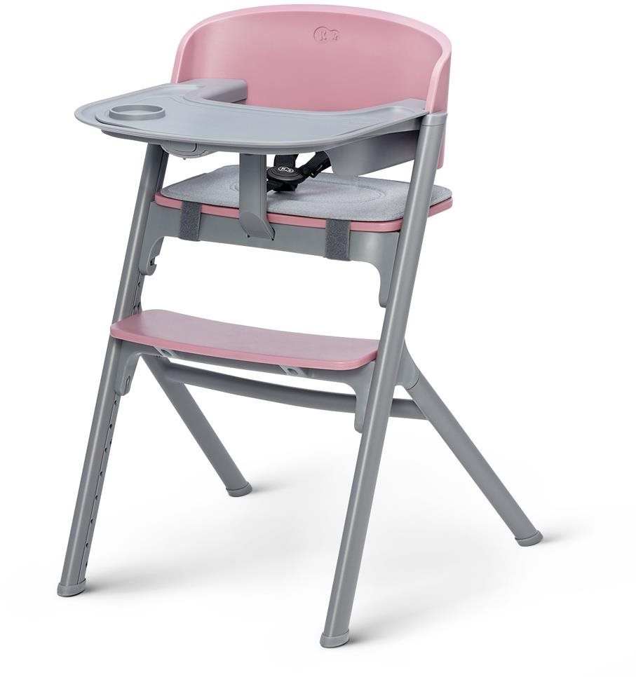 Jídelní židlička Kinderkraft Select 3v1 Livy Premium Aster Pink