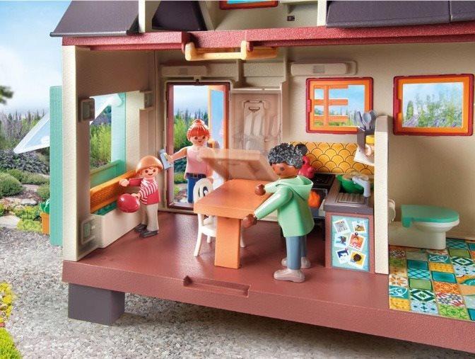 Das Innere des Mobilhauses aus dem Playmobil Tiny House-Bausatz