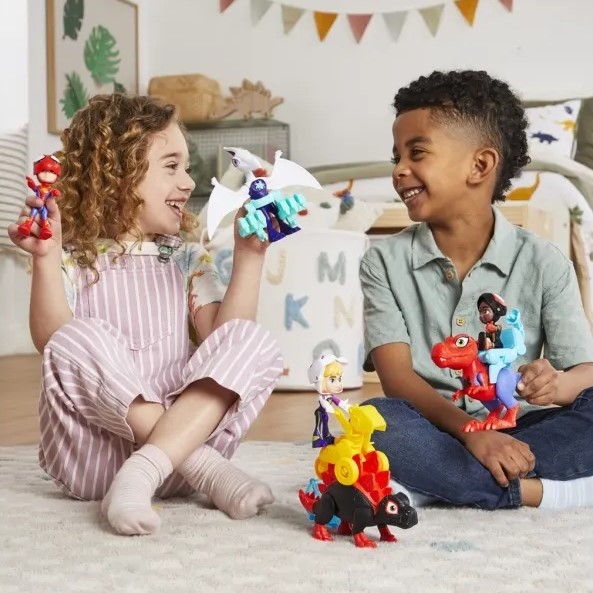 Set mit Spider-Man Spidey und seine erstaunlichen Freunde Figuren und Zubehör