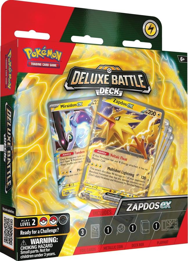 Pokémon TCG: Deluxe-Kampfdeck - Zapdos ex