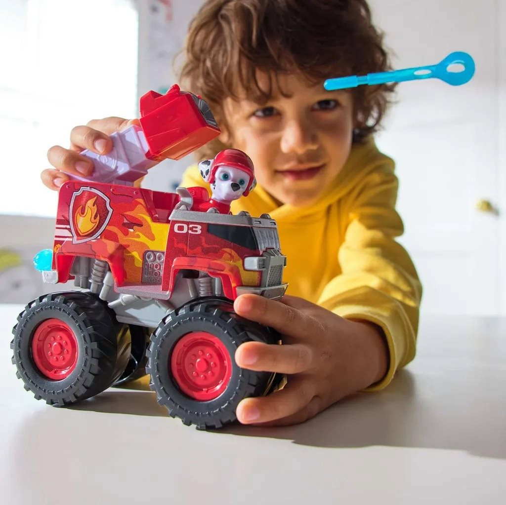 Autíčko pro nejmenší Tlapková Patrola Tematické vozidlo Rescue Wheels Marshall