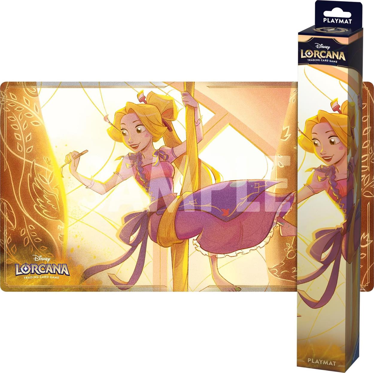 Zberateľské karty Disney Lorcana: Ursula Return Playmat Rapunzel
