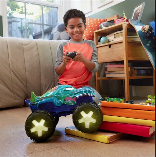 RC auto Hot Wheels RC Monster Trucks Mega Wrex