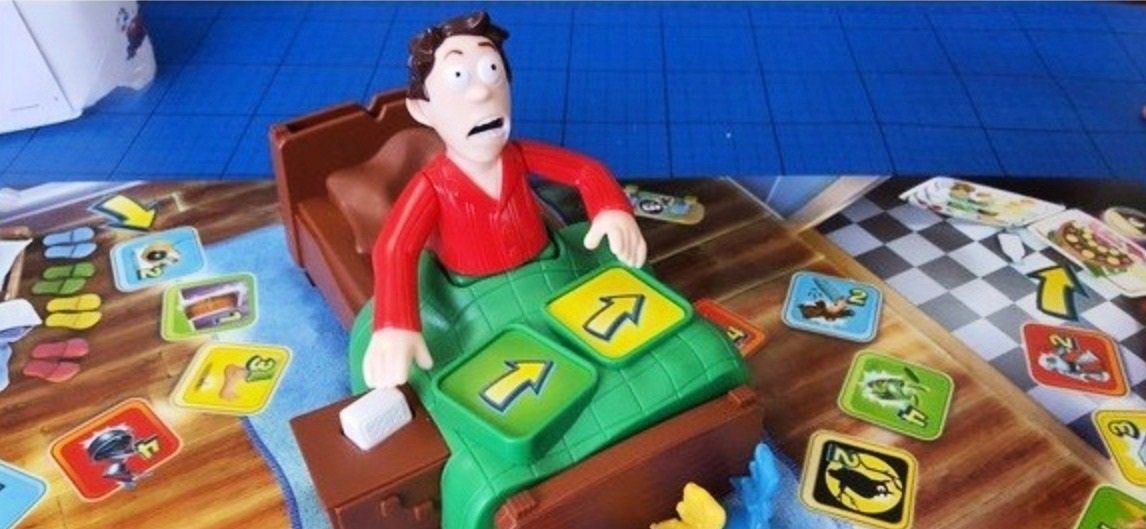 Board game Fel ne ébreszd aput társasjáték
