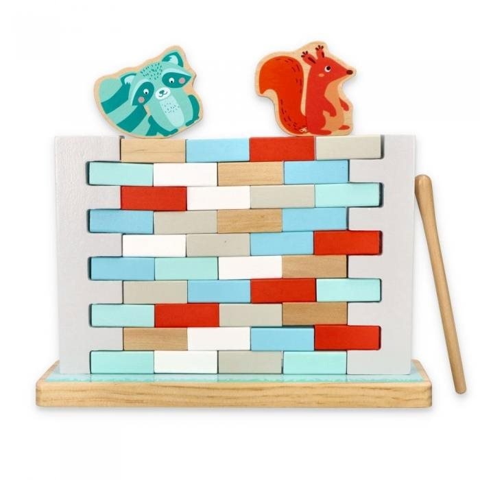  Balanční hra Adam Toys Dřevěná balanční hra - Zeď