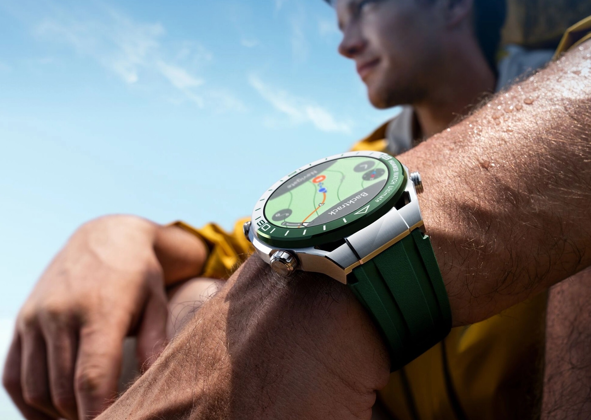 Chytré hodinky Huawei Watch Ultimate Green
