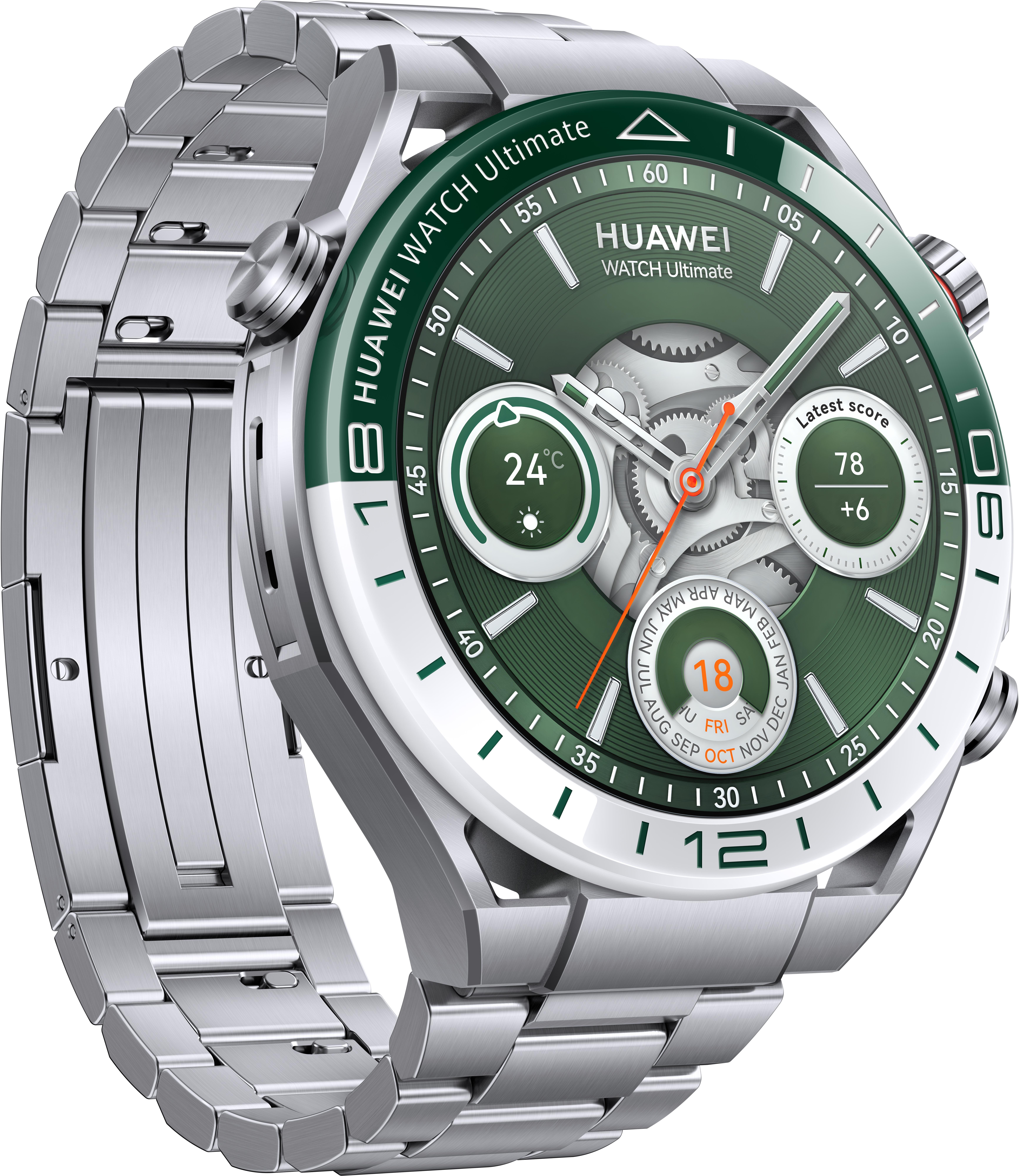 Chytré hodinky Huawei Watch Ultimate Green