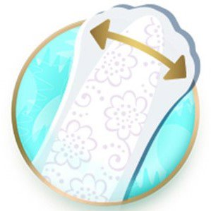 Slipové vložky DISCREET Multiform Waterlily 100 ks