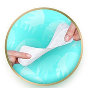 Slipové vložky DISCREET Multiform Waterlily 100 ks