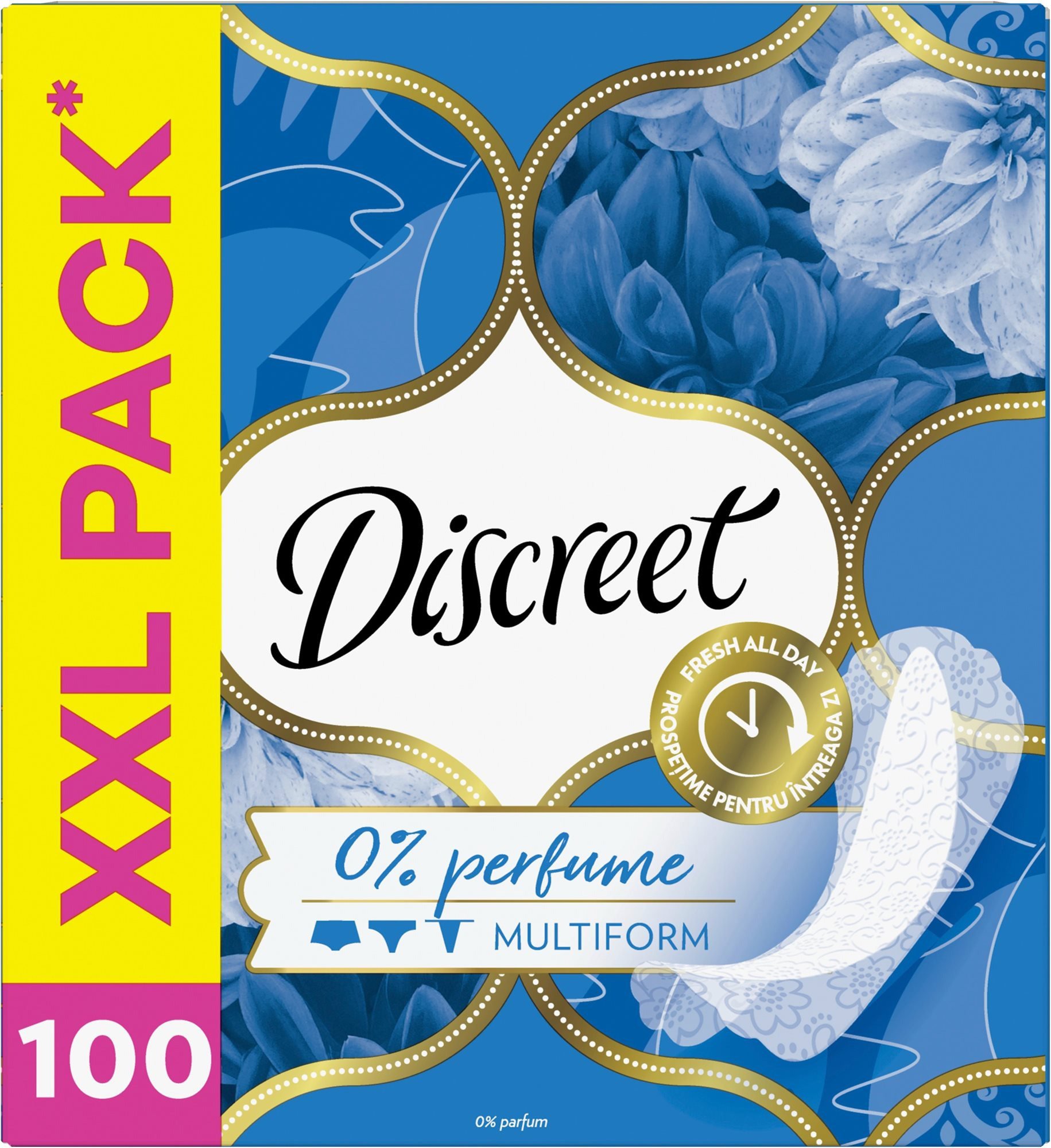 Slipové vložky DISCREET Multiform Air 100 ks