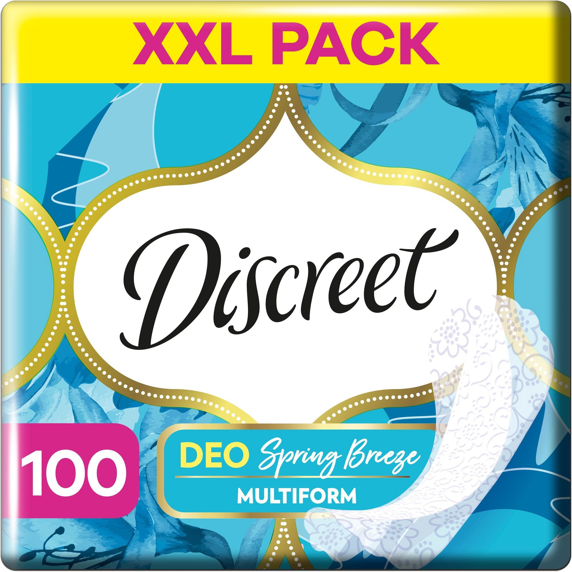 Slipové vložky DISCREET Multiform Spring Breeze 100 ks