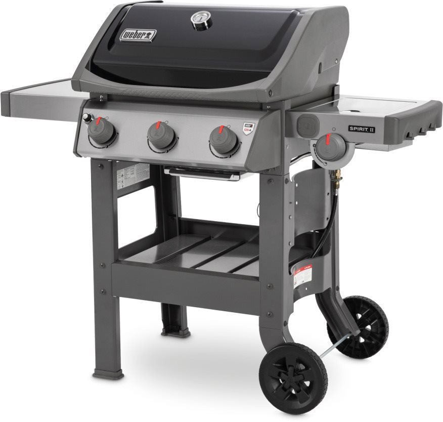 Gril Weber Spirit II E-320 GBS plynový gril, Black