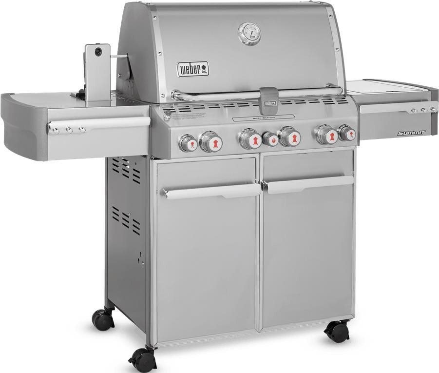Weber Summit S-470 GBS gas grill, Stainless steel