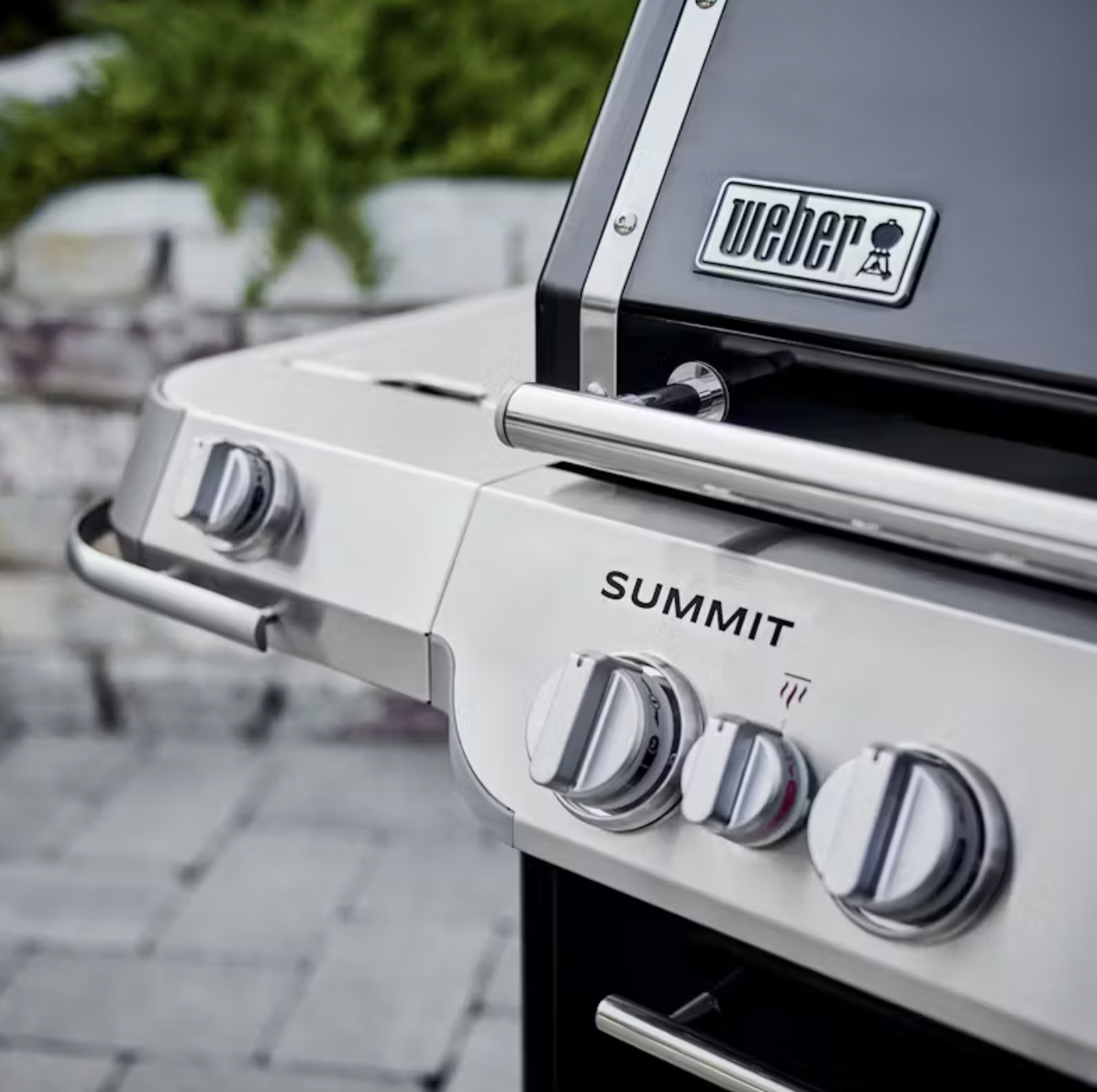 Weber Summit S-470 GBS gas grill, Stainless steel