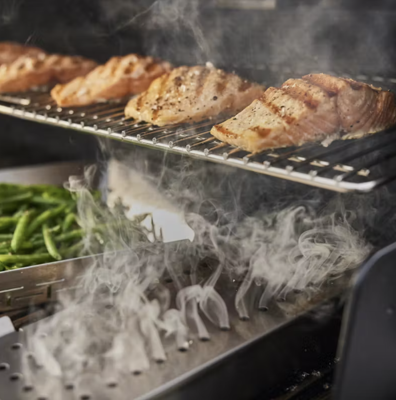 Weber Summit S-470 GBS gas grill, Stainless steel