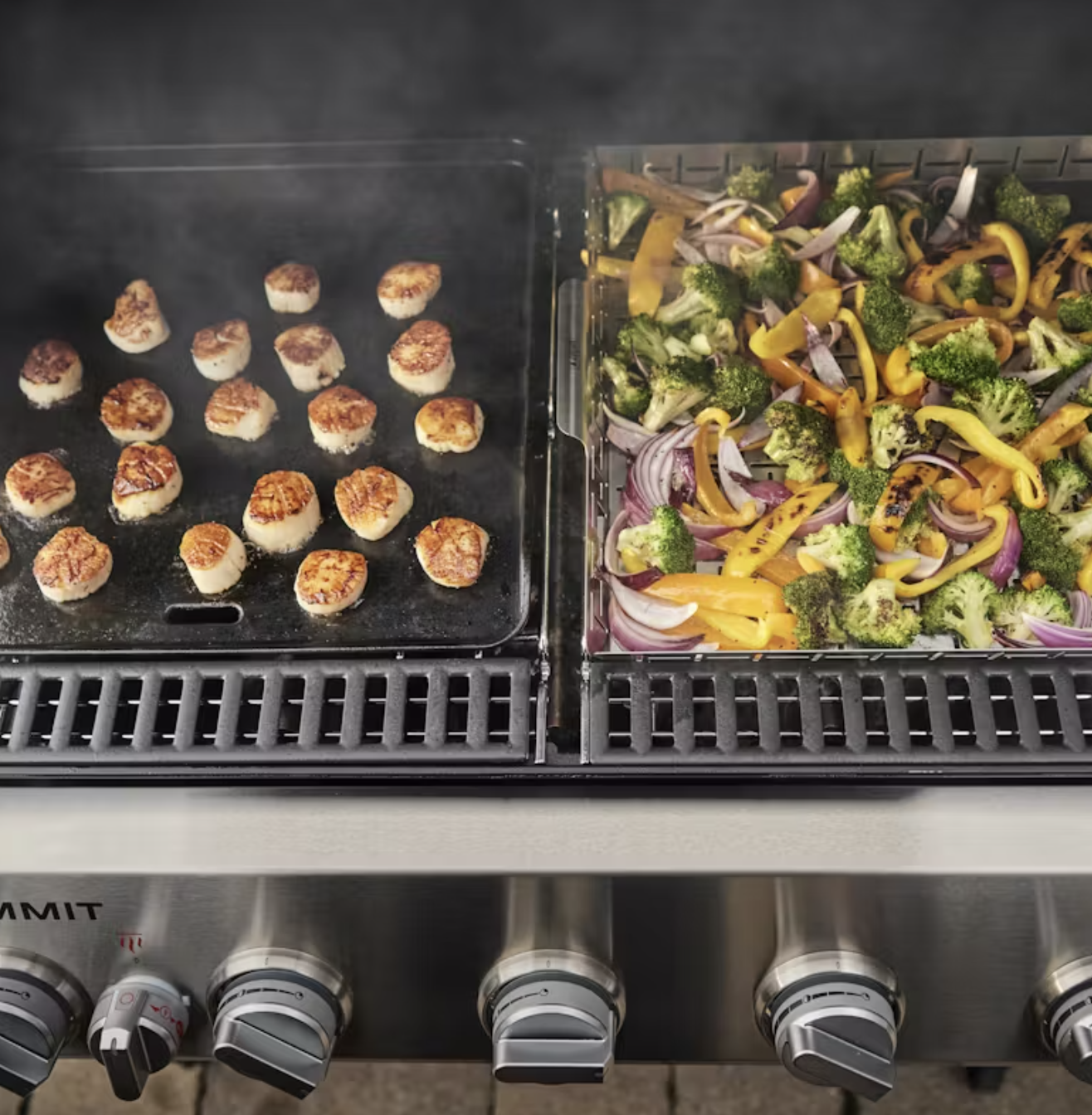 Weber Summit S-470 GBS gas grill, Stainless steel