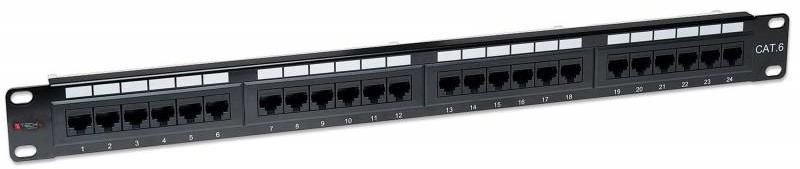 TECHLY Patch Panel 24 Utp C6