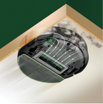 Robotický vysávač iRobot Roomba 105 Combo + AutoEmpty dock Black