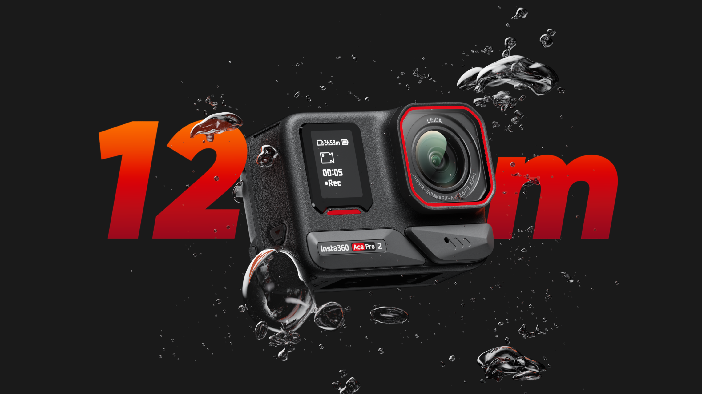 Outdoorová kamera Insta360 Ace Pro 2 Dual Battery Bundle