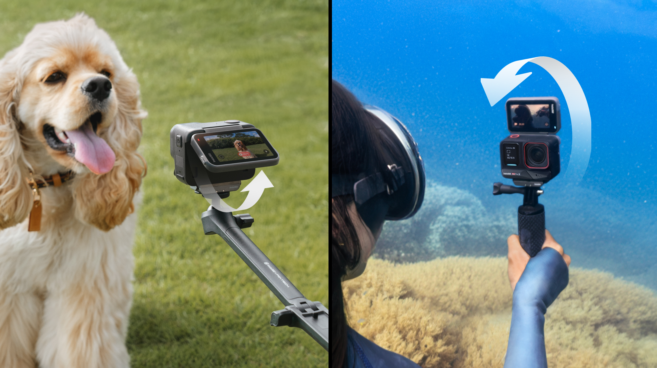 Outdoorová kamera Insta360 Ace Pro 2 Dual Battery Bundle