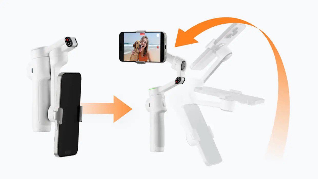 Insta360 Flow 2 Pro Creator Bundle / Gipfelweiß