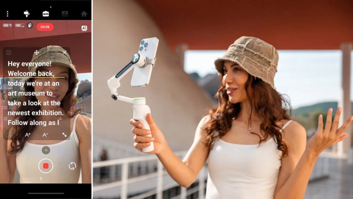 Insta360 Flow 2 Pro Creator Bundle / Gipfelweiß