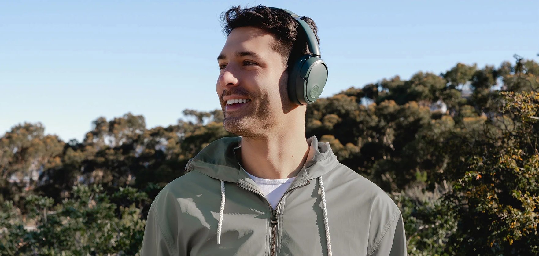 Bezdrátová sluchátka JLAB JBuds Lux ANC Headphones