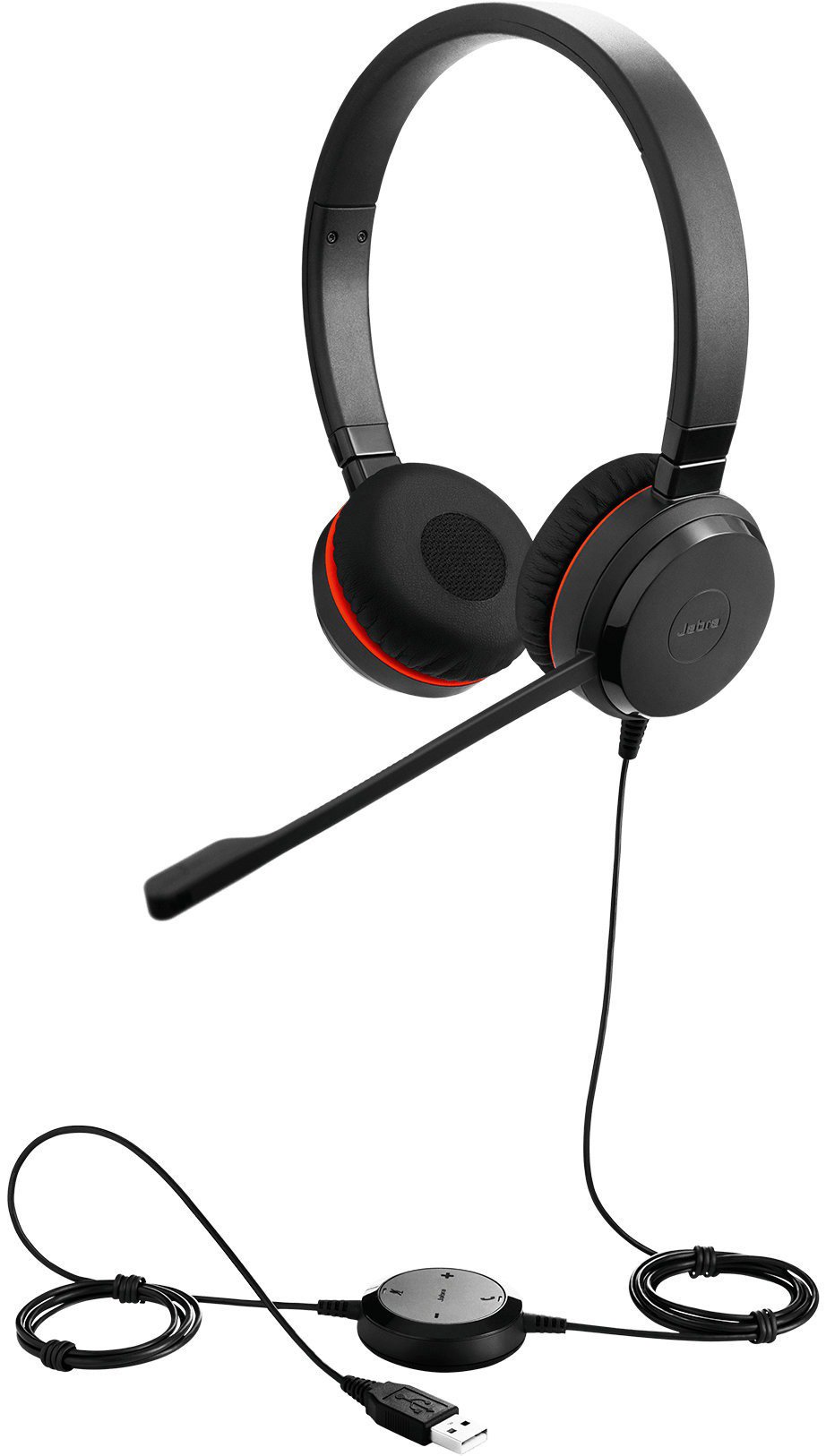 Jabra Evolve 30 II, Stereo UC, USB C/A adapter