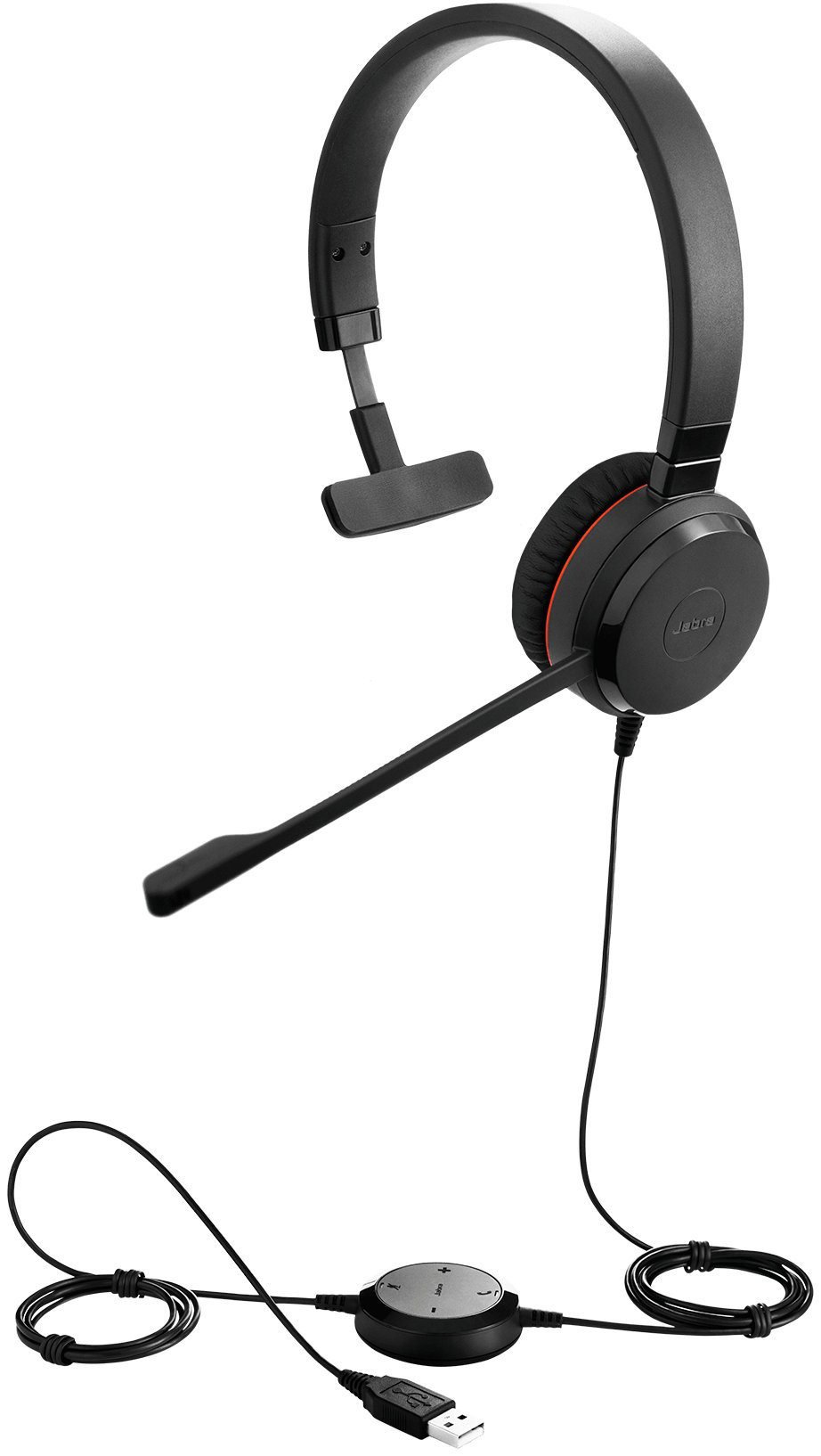 Jabra Evolve 30 II, Mono MS, USB C/A adapter
