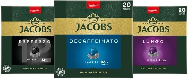 Jacobs Wunderbar MixPack s Decaffeinato Nespresso®* Original 60 ks