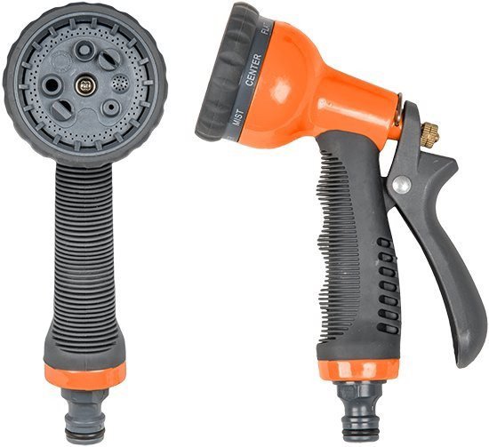 J.A.D. TOOLS Zavlažovací pistole MacHOOK kovová, 8 funkcí GL7204B