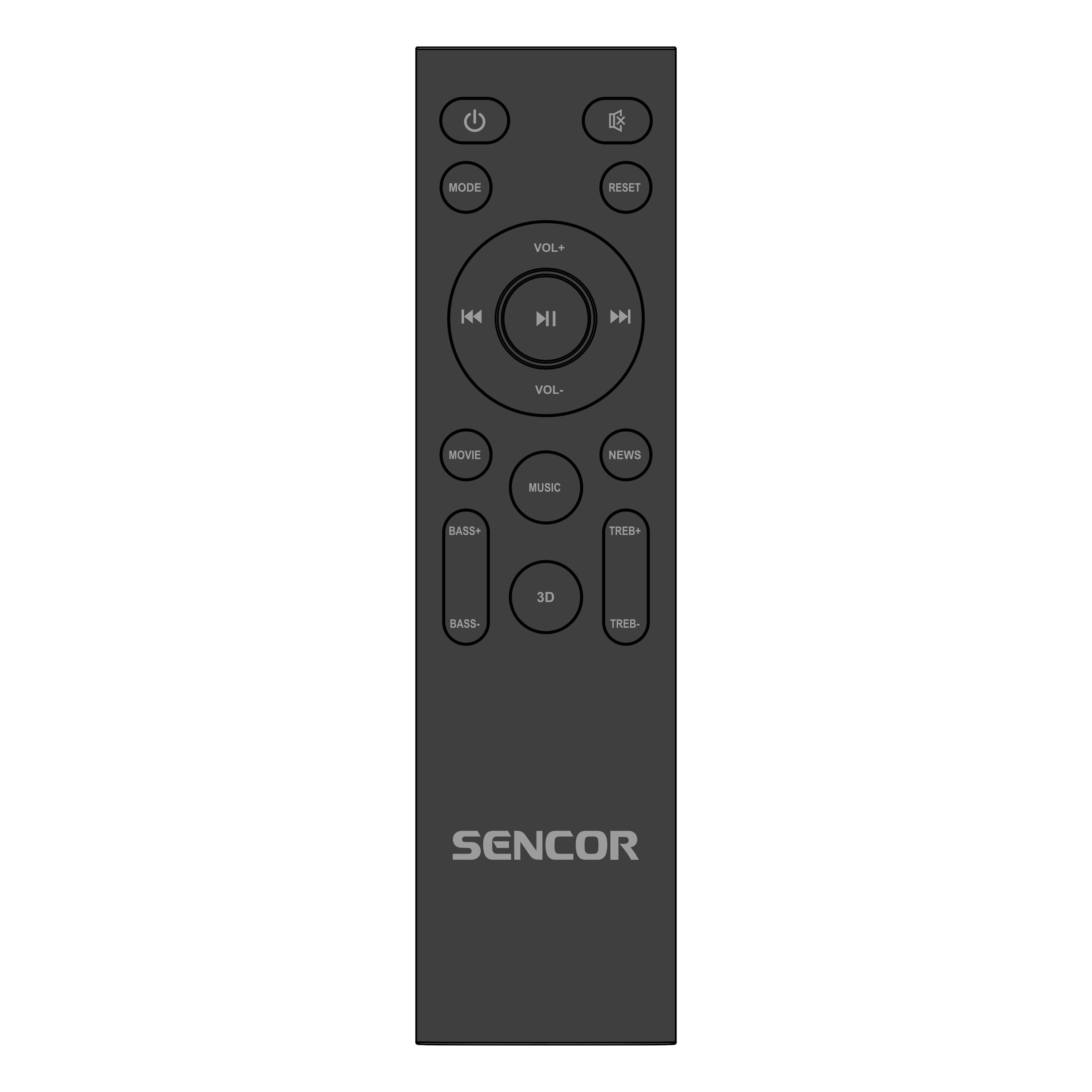 SoundBar Sencor SSB 4450BS