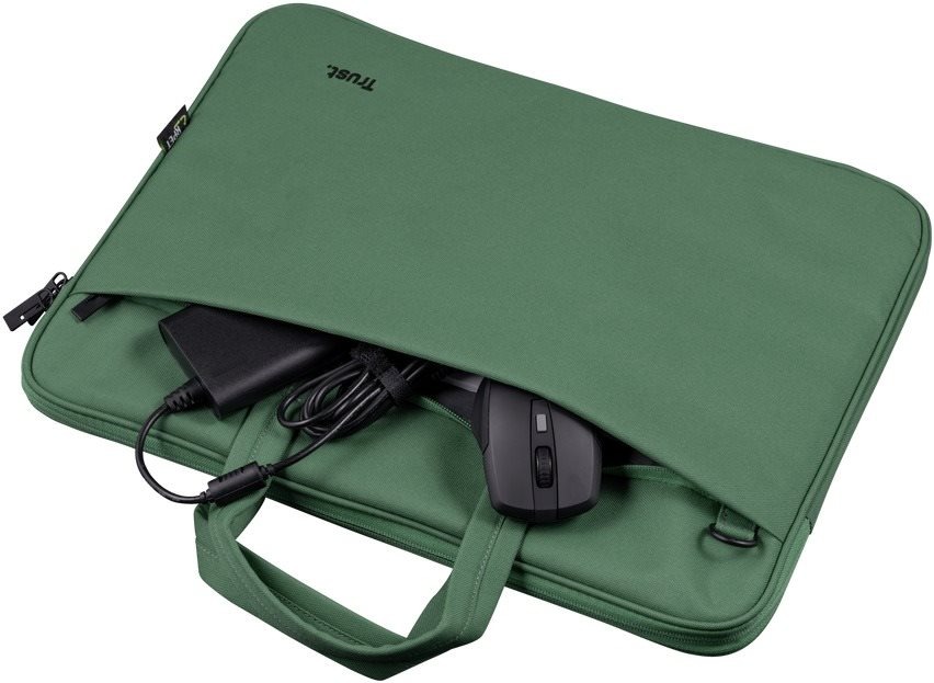 Taška na notebook Trust Bologna Laptop Bag 16” ECO - zelená