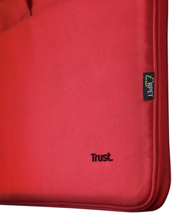Taška na notebook Trust Bologna Laptop Bag 16” ECO - červená