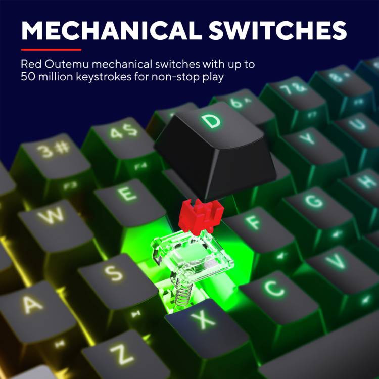Trust GXT867 Acira Gaming-Tastatur