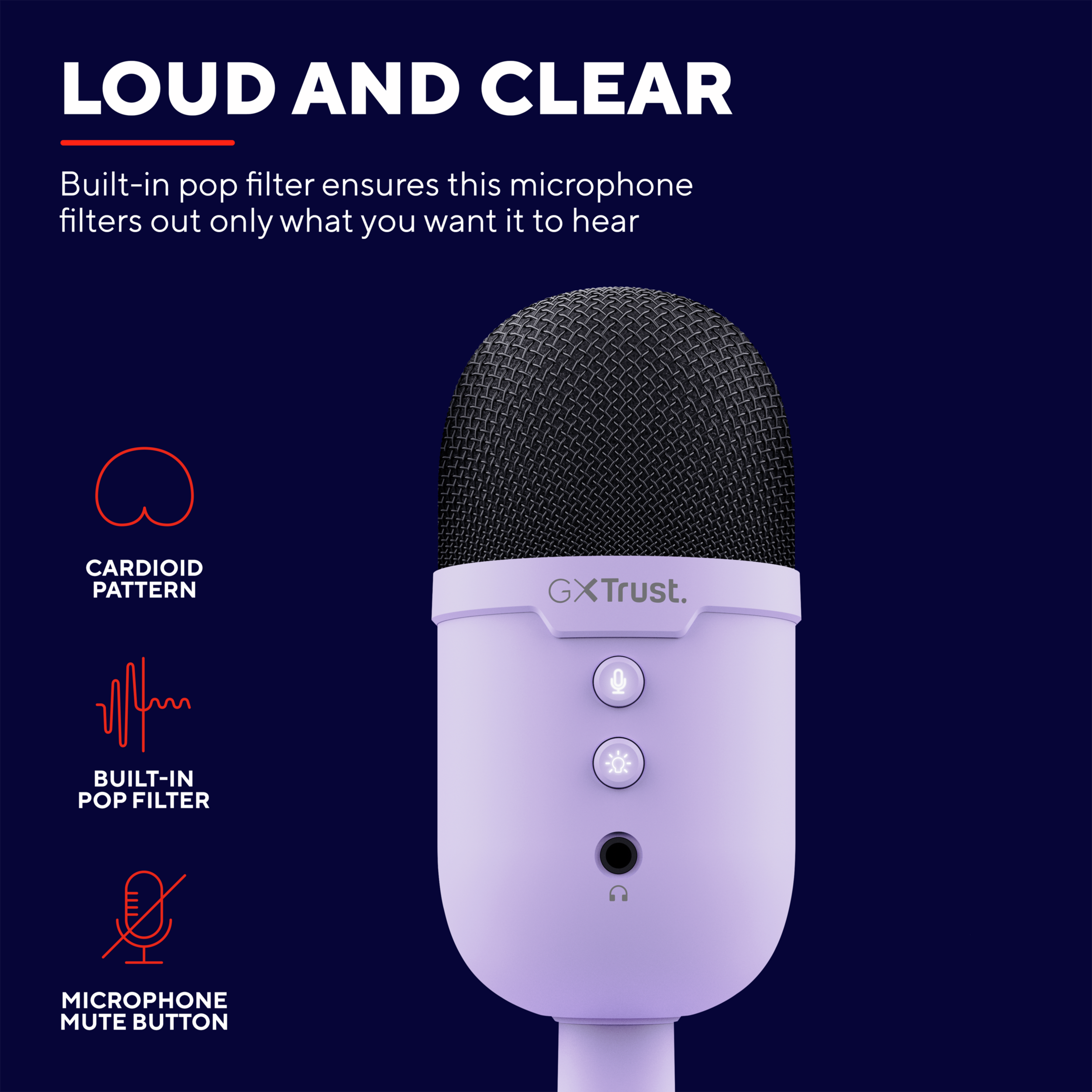 Microphone Trust GXT 234P Yunix