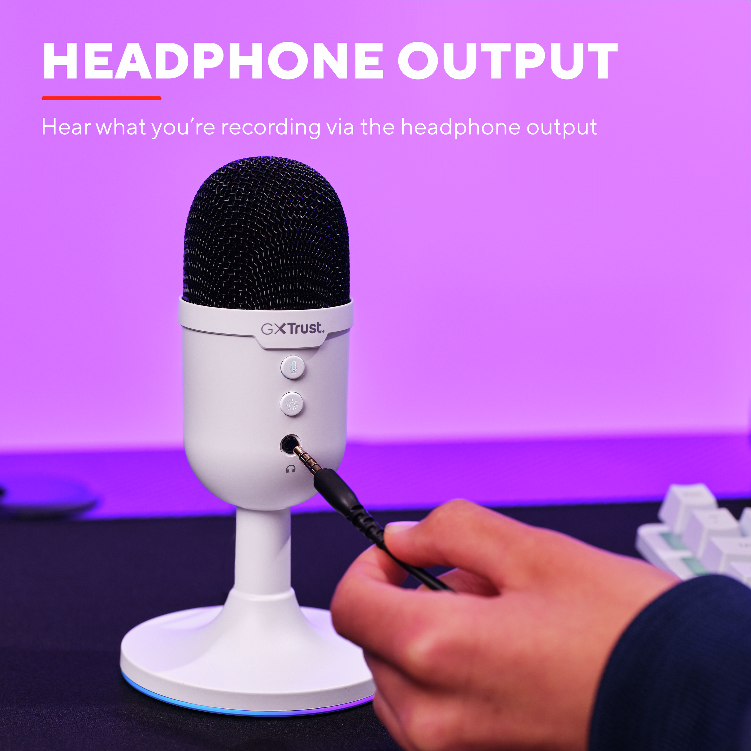 Microphone Trust GXT 234W Yunix