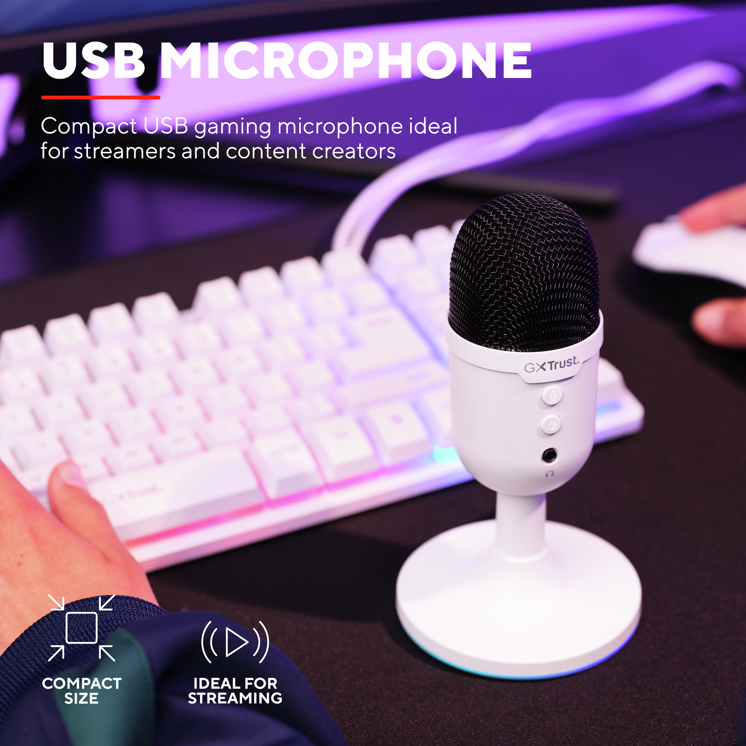 Microphone Trust GXT 234W Yunix
