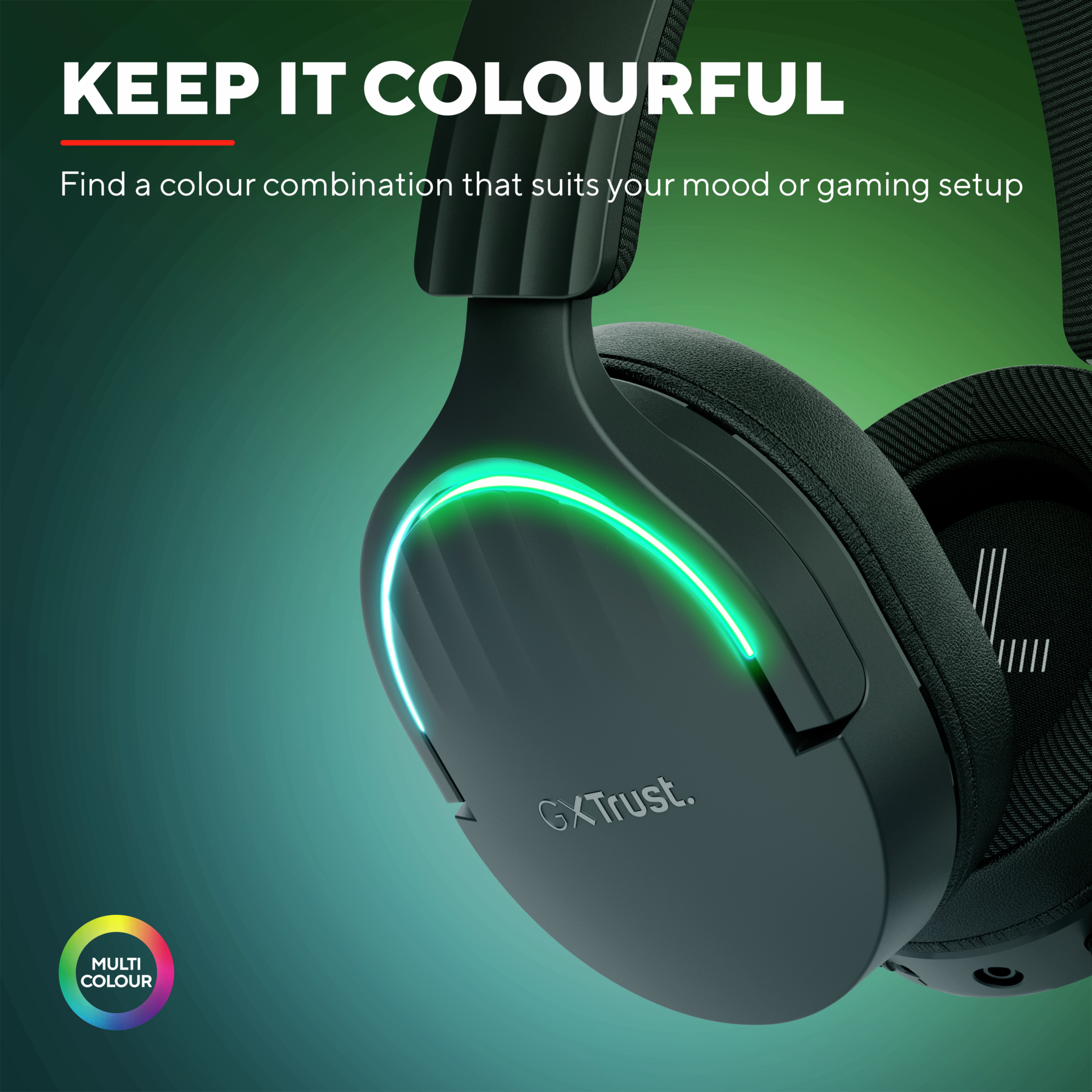 Herné slúchadlá Trust GXT491 FAYZO WIRELESS HEADSET