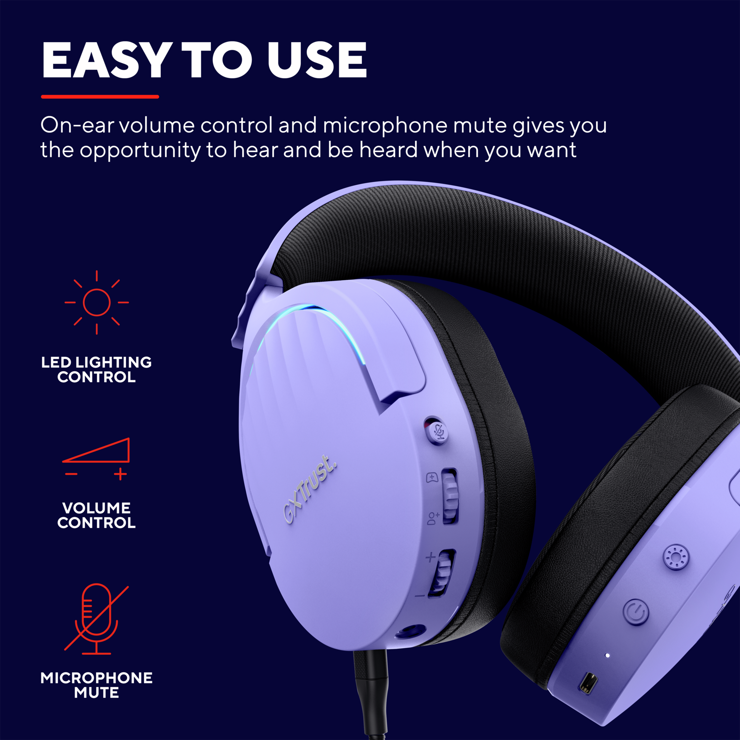 Gaming-Headset Trust GXT491P FAYZO WIRELESS HEADSET