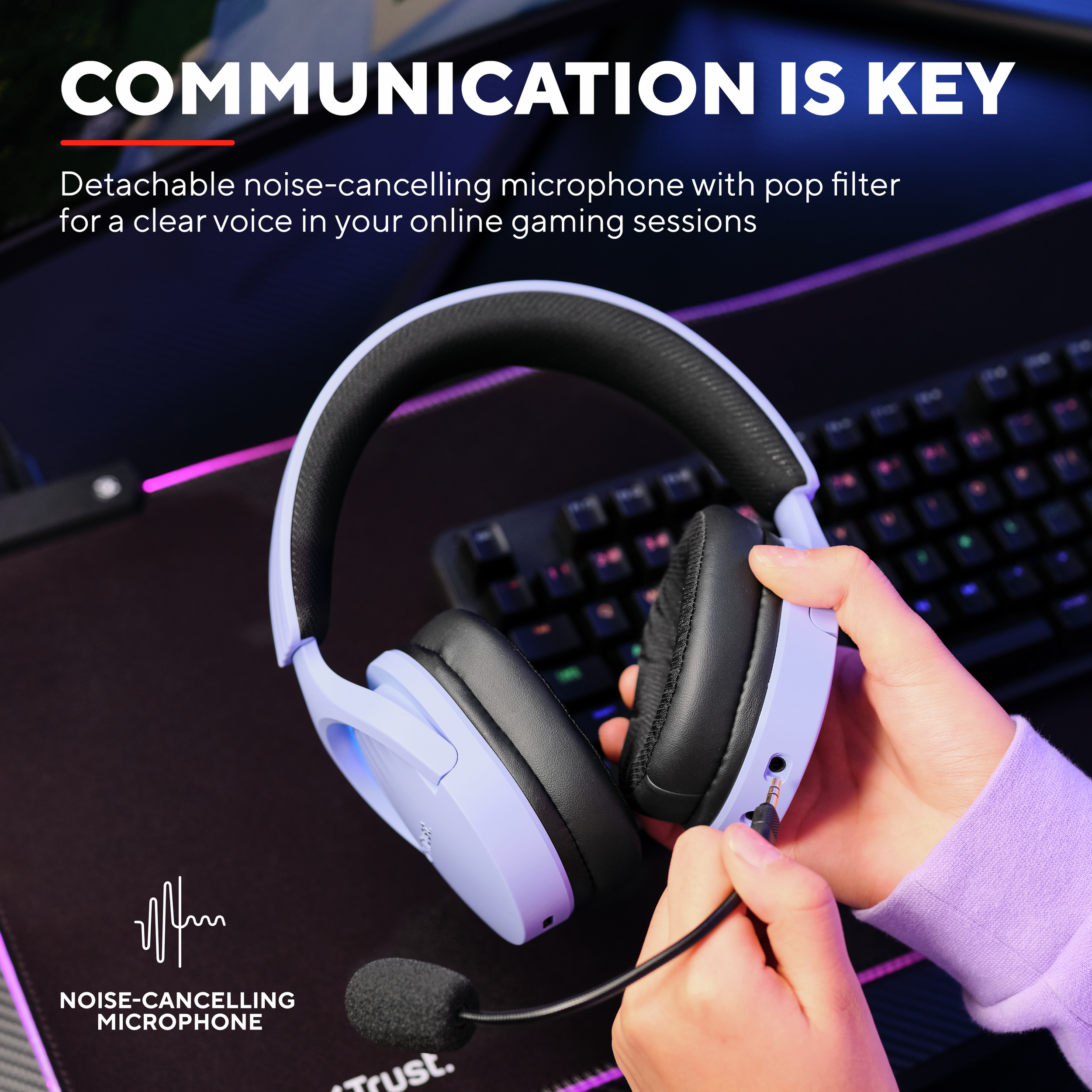 Gaming-Headset Trust GXT491P FAYZO WIRELESS HEADSET